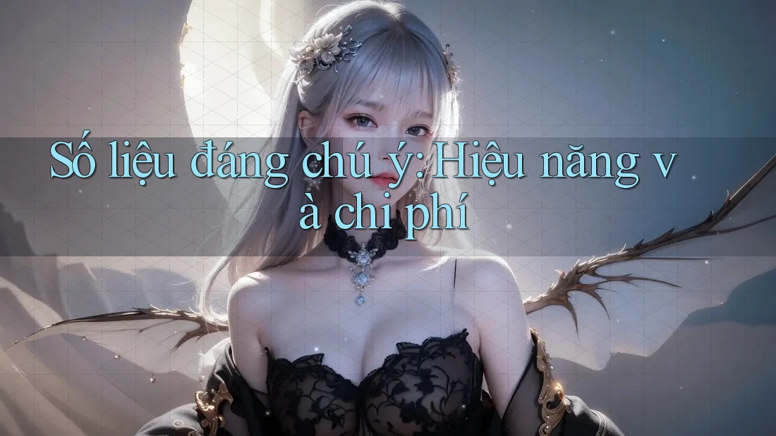 Số liệu đáng chú ý: Hiệu năng và chi phí Số liệu đáng chú ý: Hiệu năng và chi phí