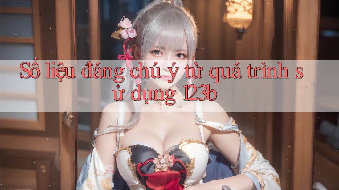 Số liệu đáng chú ý từ quá trình sử dụng 123b Số liệu đáng chú ý từ quá trình sử dụng 123b