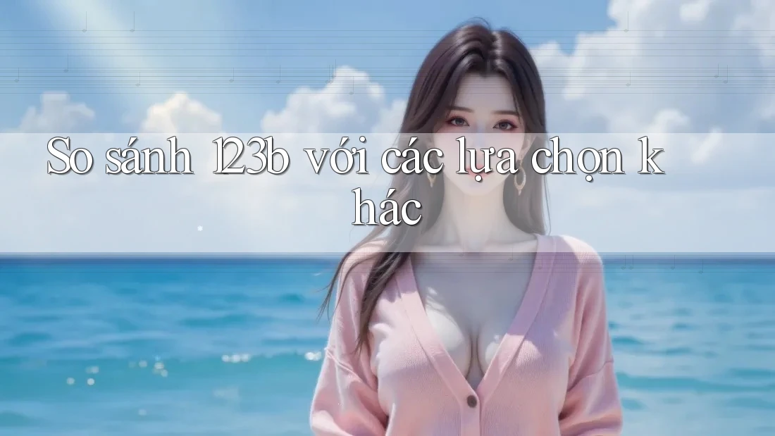 So sánh 123b với các lựa chọn khác