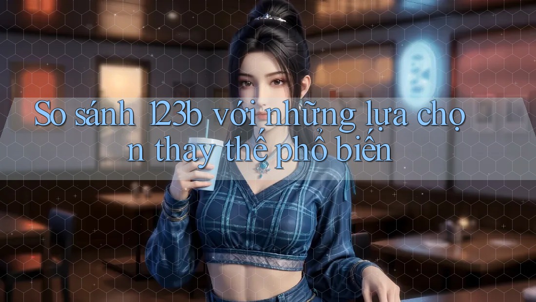 So sánh 123b với những lựa chọn thay thế phổ biến So sánh 123b với những lựa chọn thay thế phổ biến