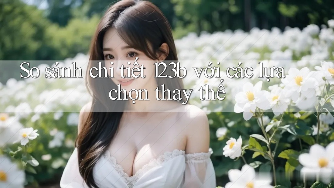So sánh chi tiết 123b với các lựa chọn thay thế So sánh chi tiết 123b với các lựa chọn thay thế