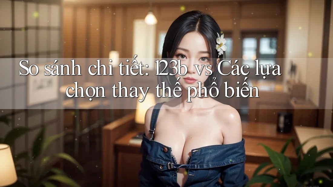 So sánh chi tiết: 123b vs Các lựa chọn thay thế phổ biến