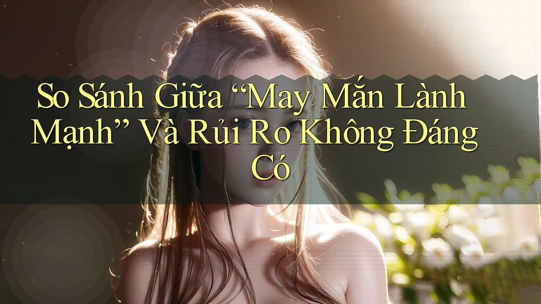 So Sánh Giữa “May Mắn Lành Mạnh” Và Rủi Ro Không Đáng Có So Sánh Giữa “May Mắn Lành Mạnh” Và Rủi Ro Không Đáng Có