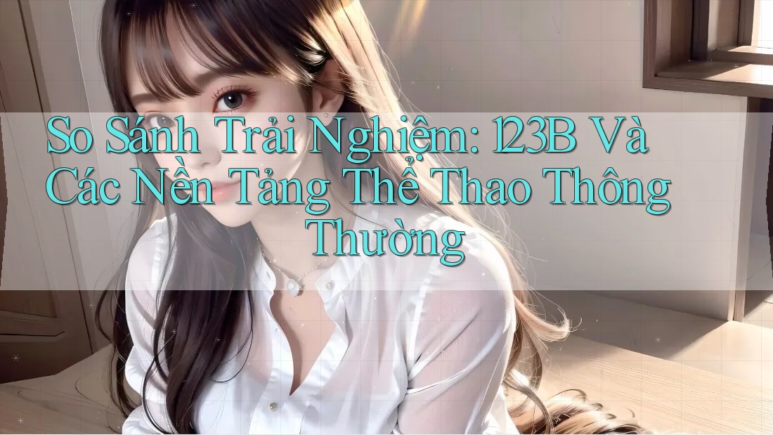 So Sánh Trải Nghiệm: 123B Và Các Nền Tảng Thể Thao Thông Thường