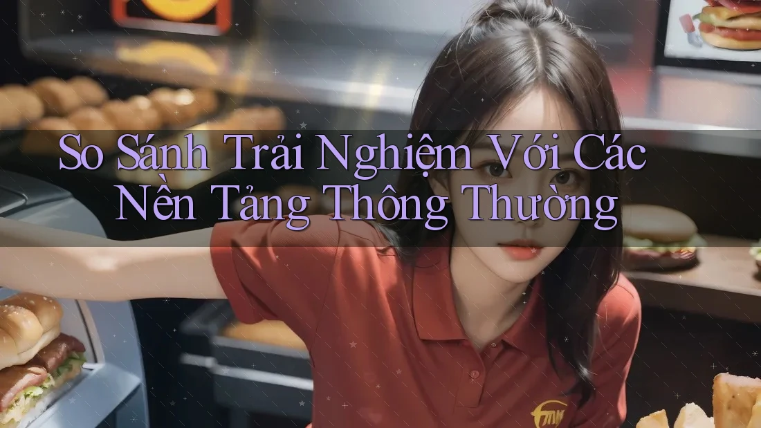 So Sánh Trải Nghiệm Với Các Nền Tảng Thông Thường So Sánh Trải Nghiệm Với Các Nền Tảng Thông Thường