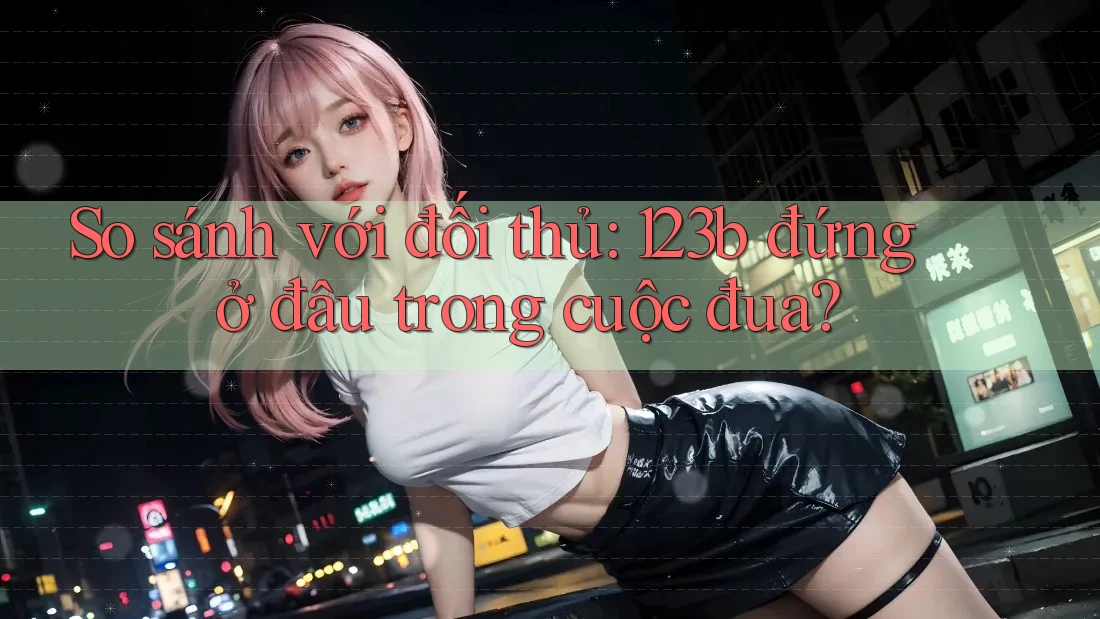 So sánh với đối thủ: 123b đứng ở đâu trong cuộc đua? So sánh với đối thủ: 123b đứng ở đâu trong cuộc đua?