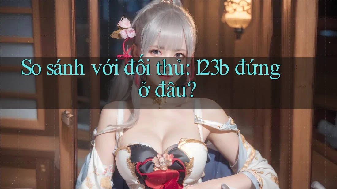 So sánh với đối thủ: 123b đứng ở đâu? So sánh với đối thủ: 123b đứng ở đâu?