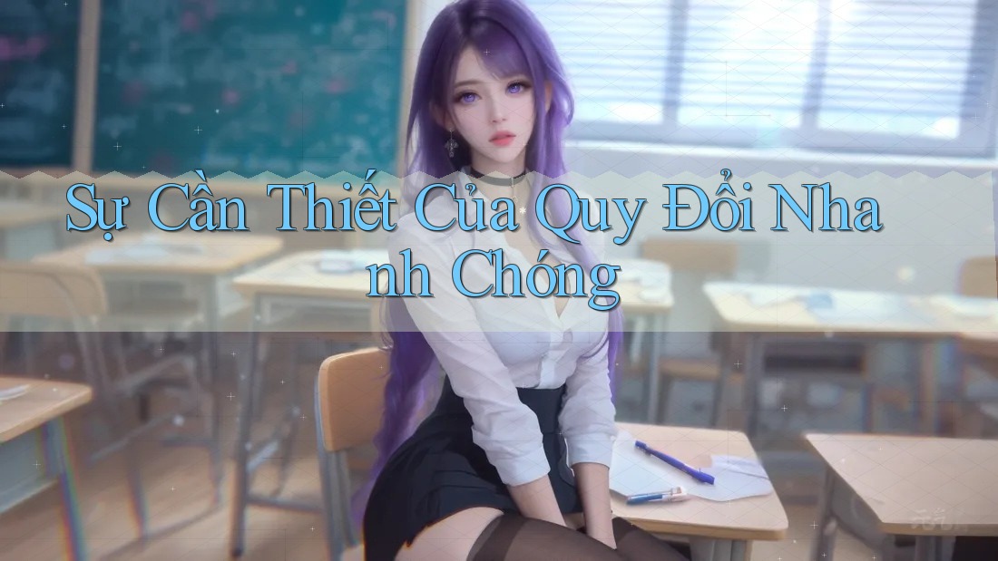 Sự Cần Thiết Của Quy Đổi Nhanh Chóng Sự Cần Thiết Của Quy Đổi Nhanh Chóng