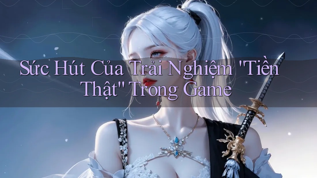 Sức Hút Của Trải Nghiệm “Tiền Thật” Trong Game Sức Hút Của Trải Nghiệm “Tiền Thật” Trong Game