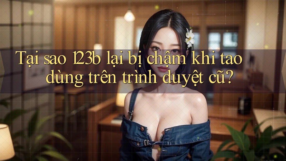 Tại sao 123b lại bị chậm khi tao dùng trên trình duyệt cũ? Tại sao 123b lại bị chậm khi tao dùng trên trình duyệt cũ?