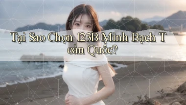 tại sao chọn 123b minh bạch toàn quốc