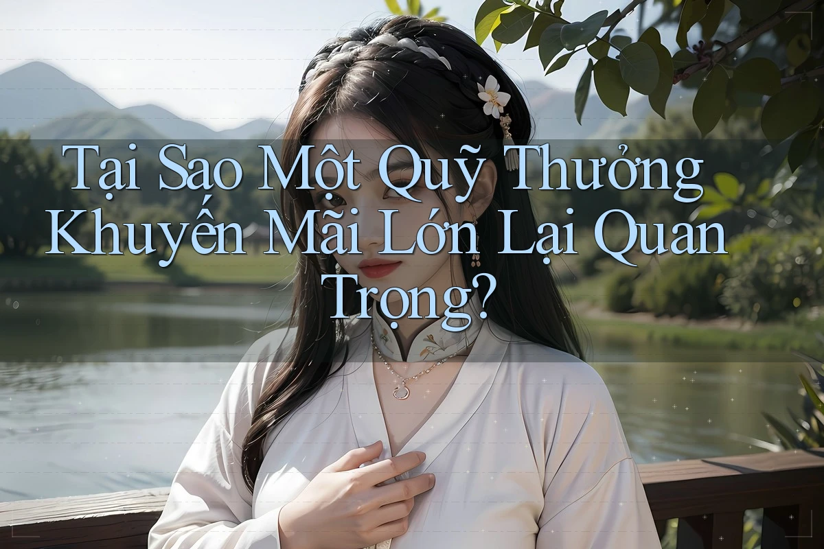 Tại Sao Một Quỹ Thưởng Khuyến Mãi Lớn Lại Quan Trọng? Tại Sao Một Quỹ Thưởng Khuyến Mãi Lớn Lại Quan Trọng?