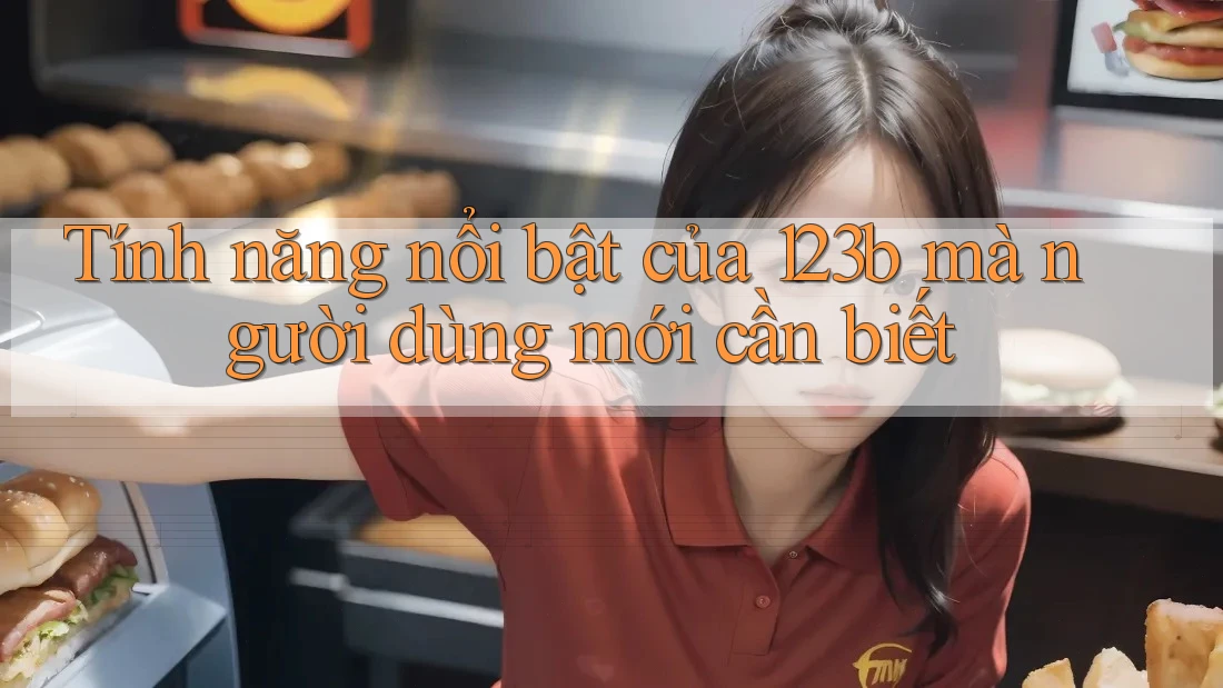 Tính năng nổi bật của 123b mà người dùng mới cần biết Tính năng nổi bật của 123b mà người dùng mới cần biết
