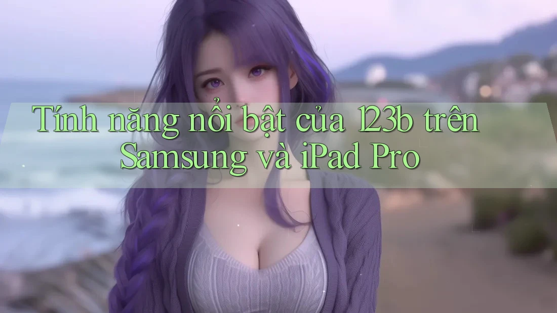 Tính năng nổi bật của 123b trên Samsung và iPad Pro Tính năng nổi bật của 123b trên Samsung và iPad Pro