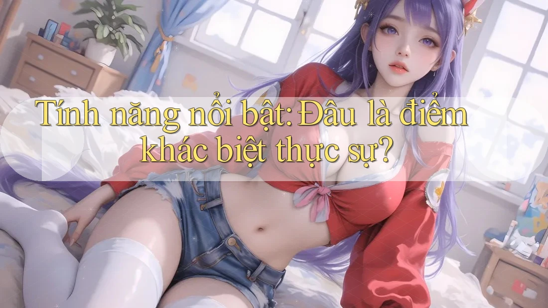 Tính năng nổi bật: Đâu là điểm khác biệt thực sự? Tính năng nổi bật: Đâu là điểm khác biệt thực sự?