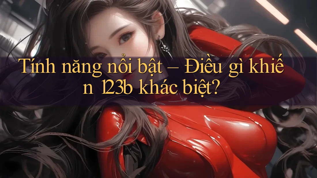 Tính năng nổi bật – Điều gì khiến 123b khác biệt? Tính năng nổi bật – Điều gì khiến 123b khác biệt?