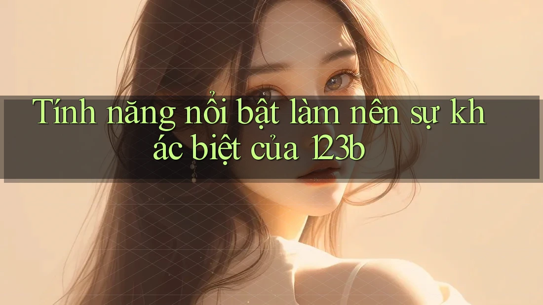 Tính năng nổi bật làm nên sự khác biệt của 123b Tính năng nổi bật làm nên sự khác biệt của 123b