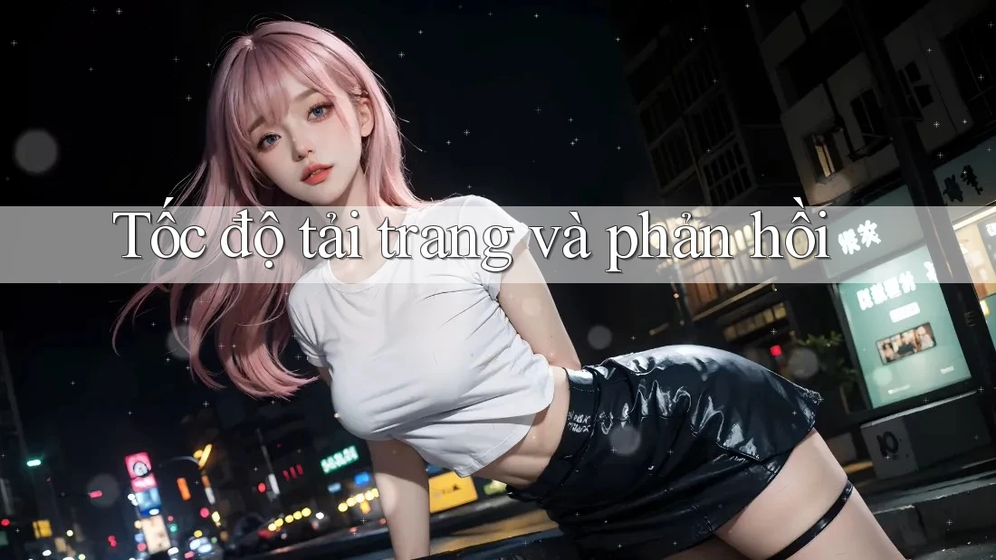 Tốc độ tải trang và phản hồi Tốc độ tải trang và phản hồi