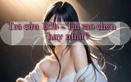 tra cứu 123b tại sao chọn hay nhất