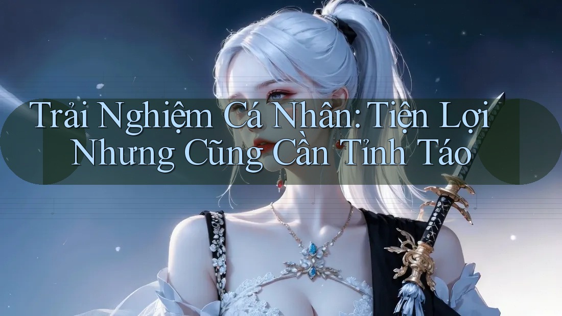 Trải Nghiệm Cá Nhân: Tiện Lợi Nhưng Cũng Cần Tỉnh Táo