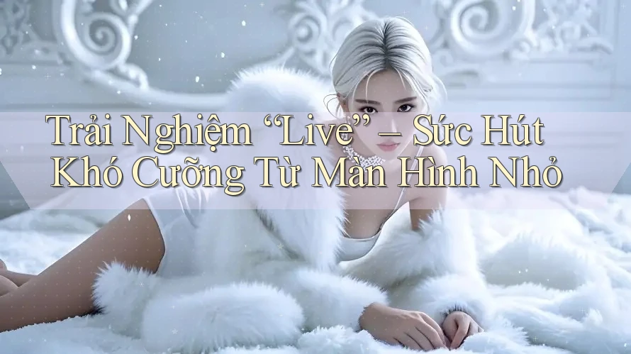 Trải Nghiệm “Live” – Sức Hút Khó Cưỡng Từ Màn Hình Nhỏ Trải Nghiệm “Live” – Sức Hút Khó Cưỡng Từ Màn Hình Nhỏ