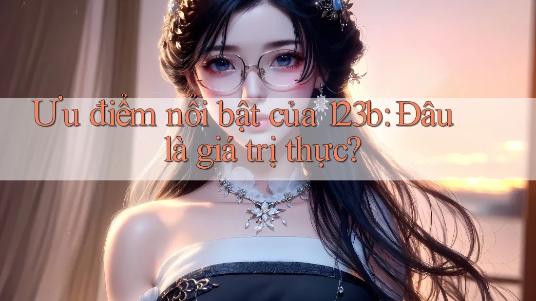 Ưu điểm nổi bật của 123b: Đâu là giá trị thực?