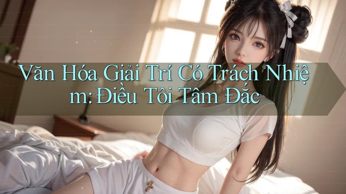 Văn Hóa Giải Trí Có Trách Nhiệm: Điều Tôi Tâm Đắc Văn Hóa Giải Trí Có Trách Nhiệm: Điều Tôi Tâm Đắc