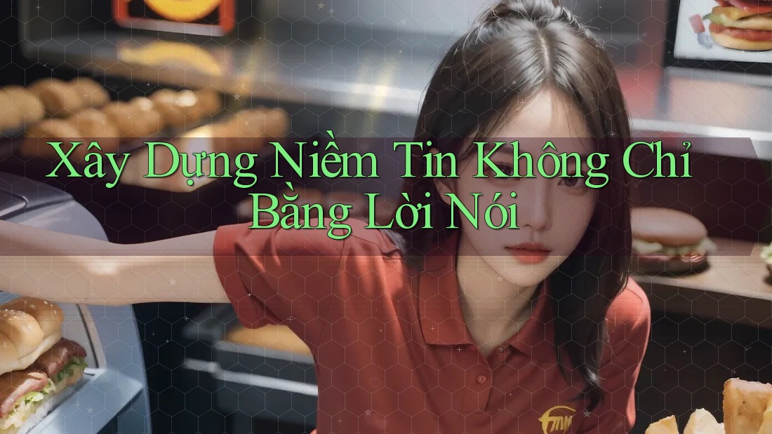 Xây Dựng Niềm Tin Không Chỉ Bằng Lời Nói